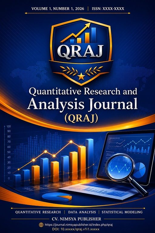 					View Vol. 1 No. 1 (2026): Quantitative Research and Analysis Journal
				