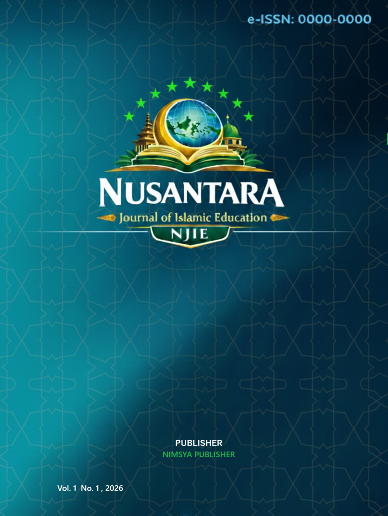 					View Vol. 1 No. 1 (2026): Nusantara Journal of Islamic Education 
				